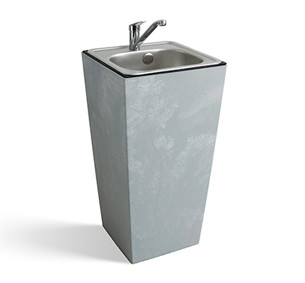 Zahradní umyvadlo Lavabo Ston světle šedé