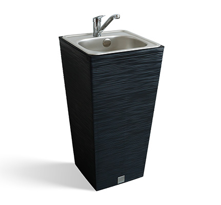 Zahradní umyvadlo Lavabo Furu antracit