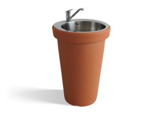 Zahradní umyvadlo Lavabo Klasik cihla